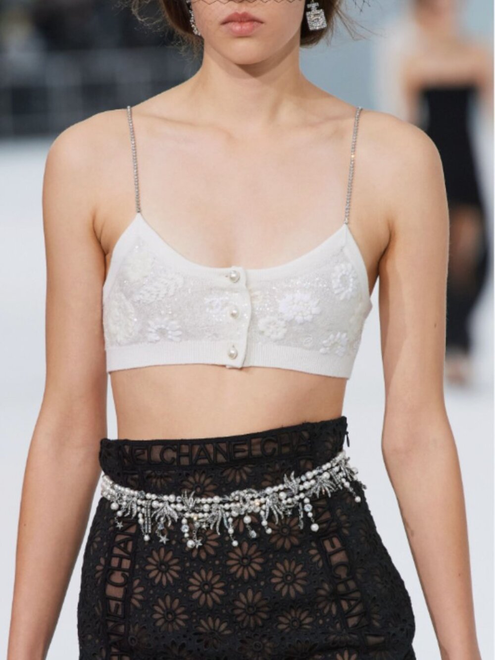 Chanel SS21 Cashmere Top